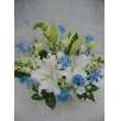 北海道函館市花の店百花園の花　お供えアレンジメント